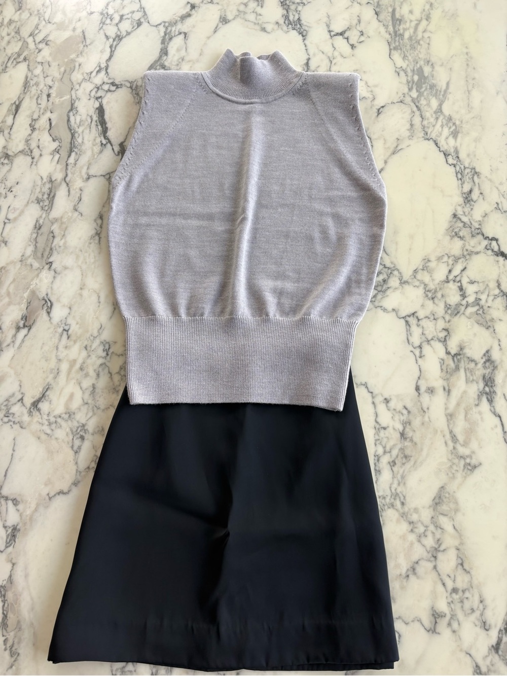 NWT Madewell $98 satin mini skirt black  sz 8 - Picture 10 of 10